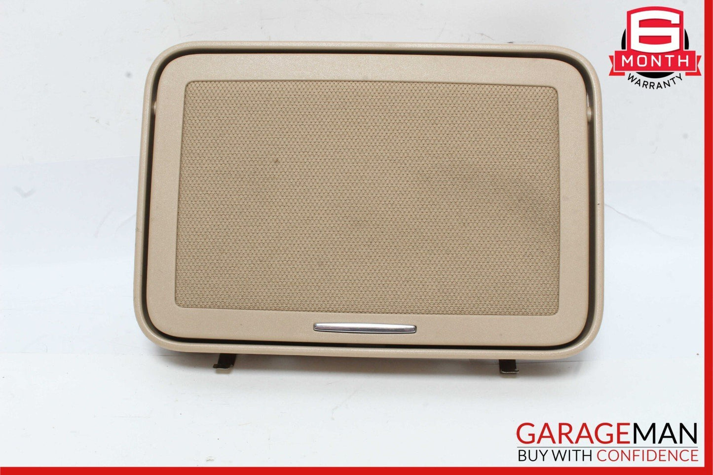 10-13 Mercedes W221 S550 S400 Rear Overhead Vanity Mirror Assembly Brown