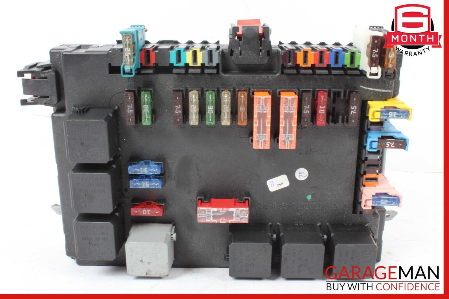 10-13 Mercedes W221 S400 S550 S65 AMG Rear Sam Fuse Box Relay Module Control OEM