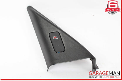 12-18 Audi A6 Front Left Side Door Lane Change Assist Camera Switch w/ Trim OEM