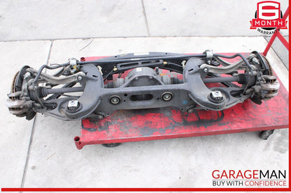 10-16 Mercedes W212 E350 Rear Differential Axle Spindle Subframe Bar Assembly