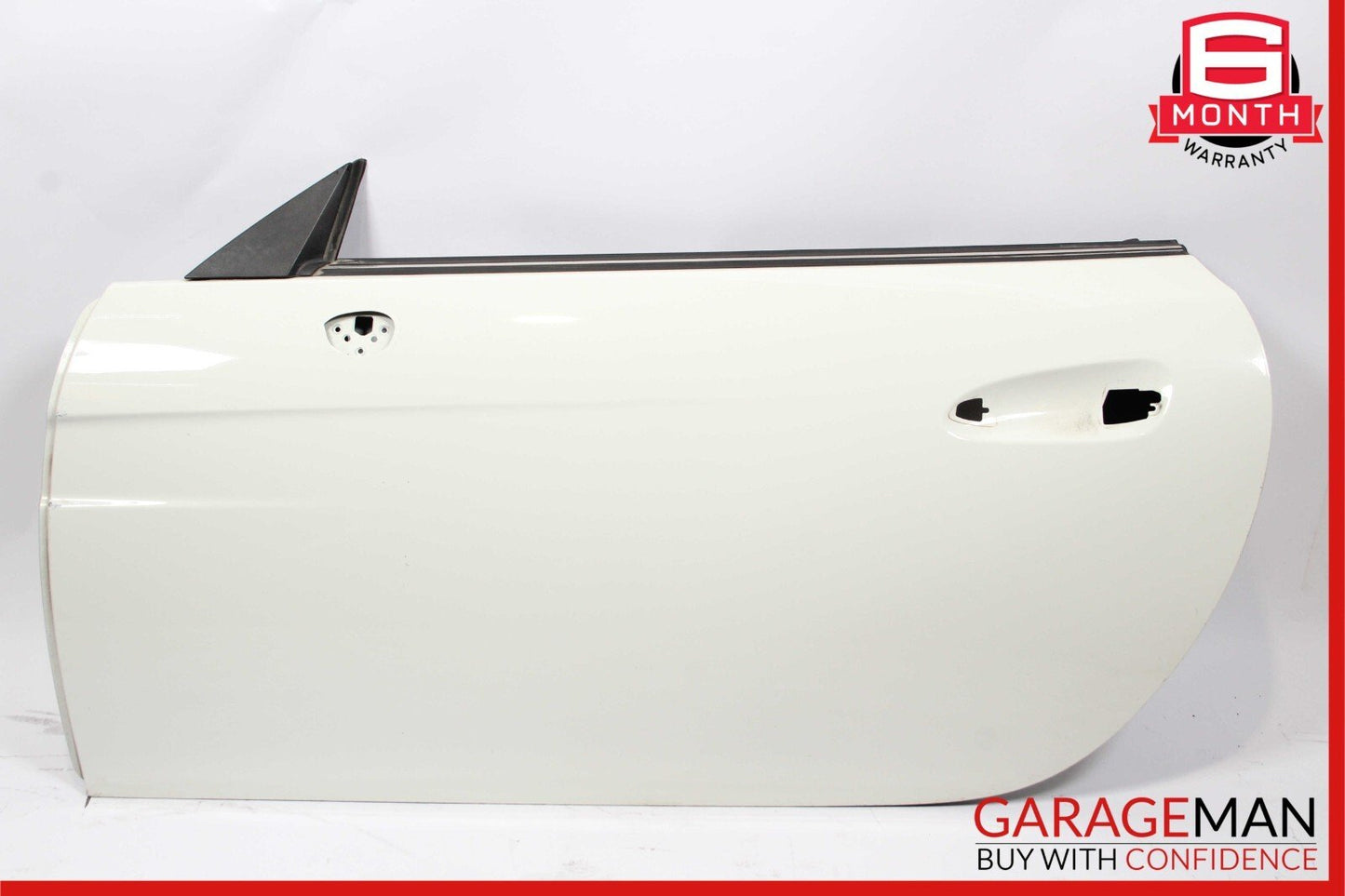 12-20 Mercedes R172 SLK250 Front Left Side Exterior Door Shell Calcite White