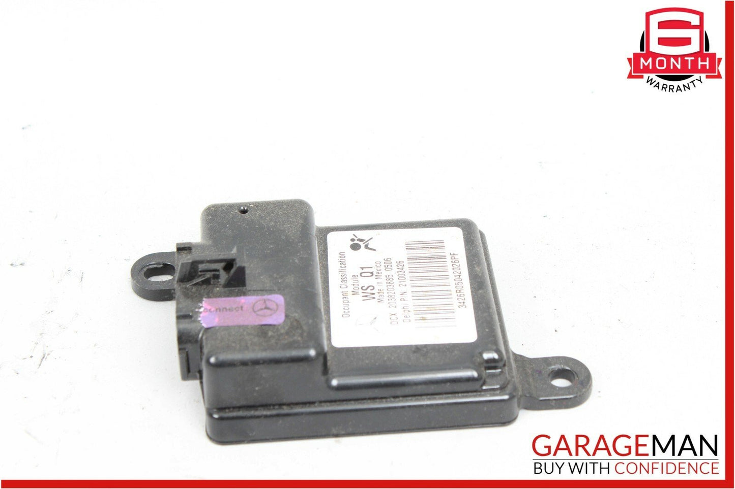05-07 Mercedes W203 C230 Front Right Side Seat Occupancy SRS Control Module OEM