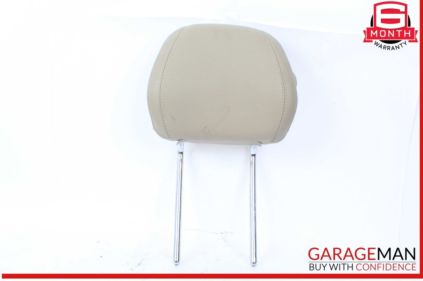 12-15 Mercedes X166 GL450 GL550 ML350 Front Seat Headrest Head Rest Beige OEM