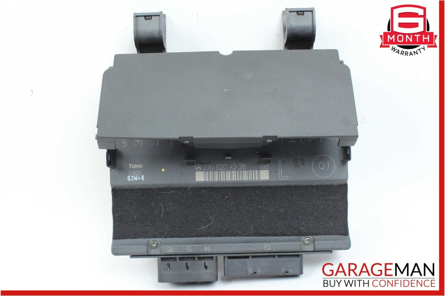 03-08 Mercedes R230 SL500 SL55 AMG Front Left Side Under Seat Controller Module