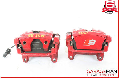18-24 Audi S5 Rear Left and Right Side Brake Caliper Calipers Set of 2 OEM