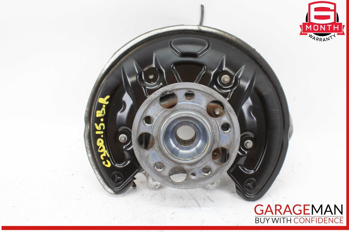 15-20 Mercedes W205 C300 4MATIC Rear Right Side Spindle Knuckle Wheel Hub OEM