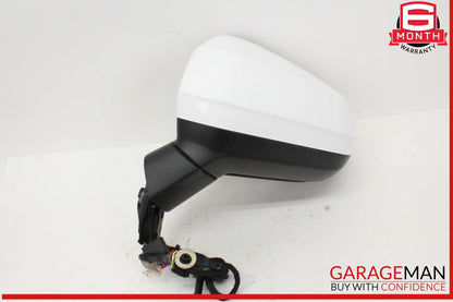 19-24 Audi Q3 Front Left Driver Side Door Rear View Mirror White OEM