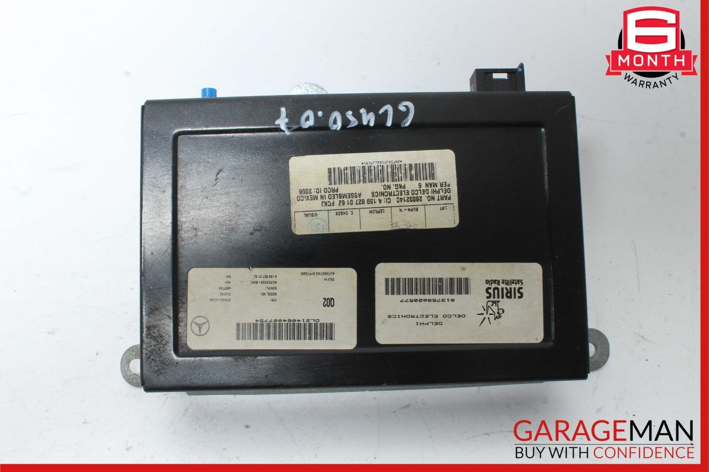 Mercedes SL550 CLS550 R550 GL350 Sirius Satellite Radio Receiver Module OEM