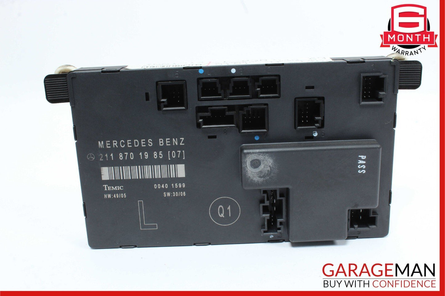 03-09 Mercedes W211 E500 E550 E63 AMG Front Left Side Door Control Module Unit
