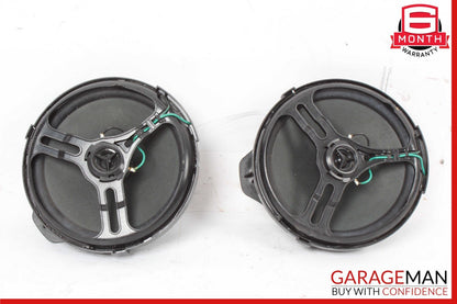 08-11 Mercedes W204 C300 C350 Rear Right & Left Side Door Sound Speakers Set OEM