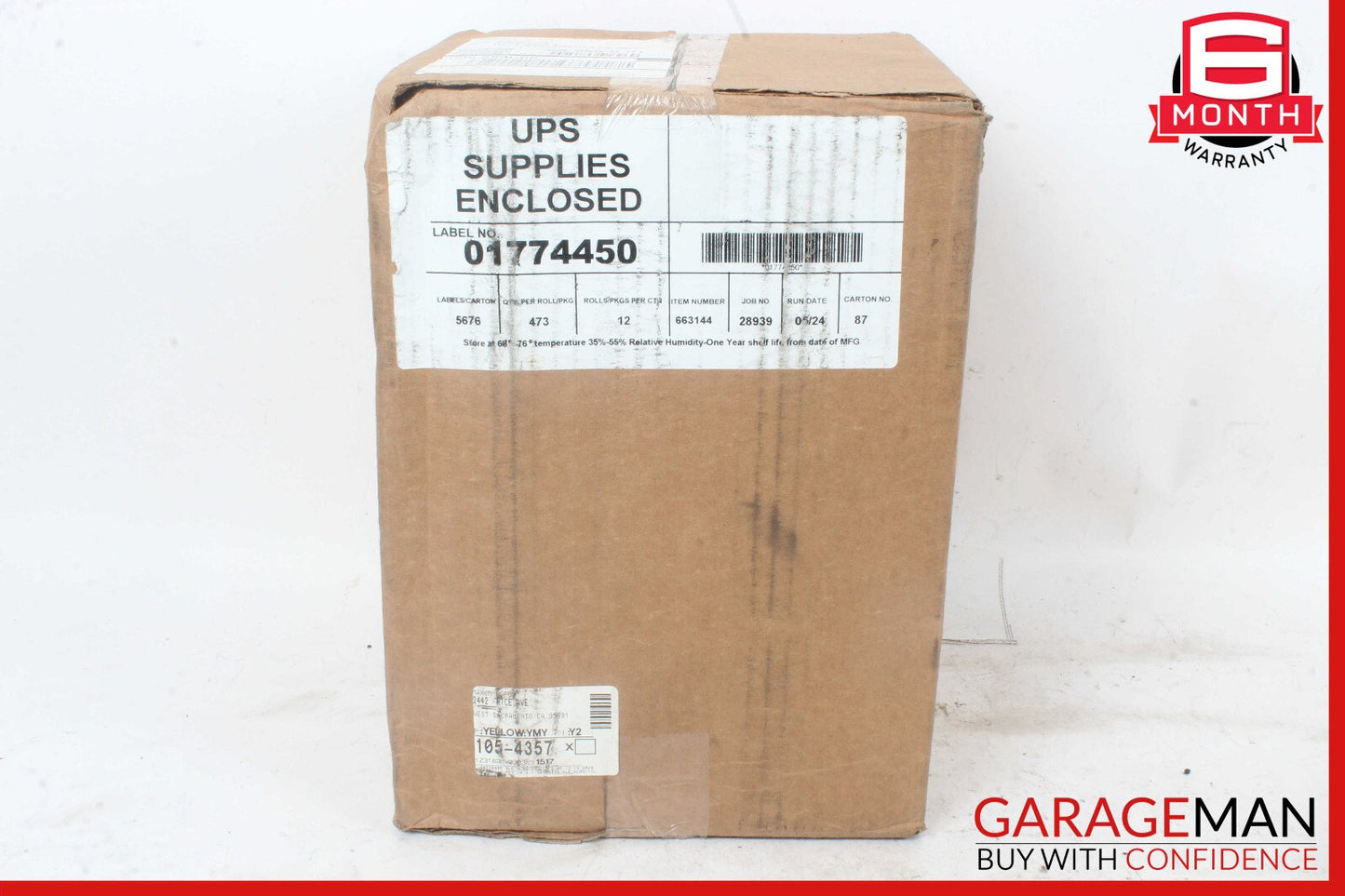 Thermal Label Roll / 12 Rolls