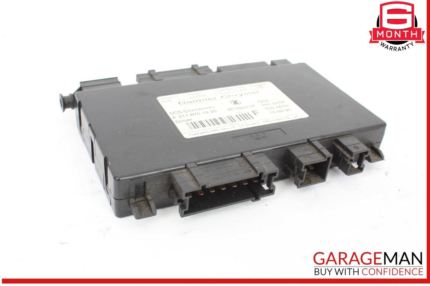 03-12 Mercedes W251 R500 CLS550 SLK350 Seat Control Module Left Side OEM