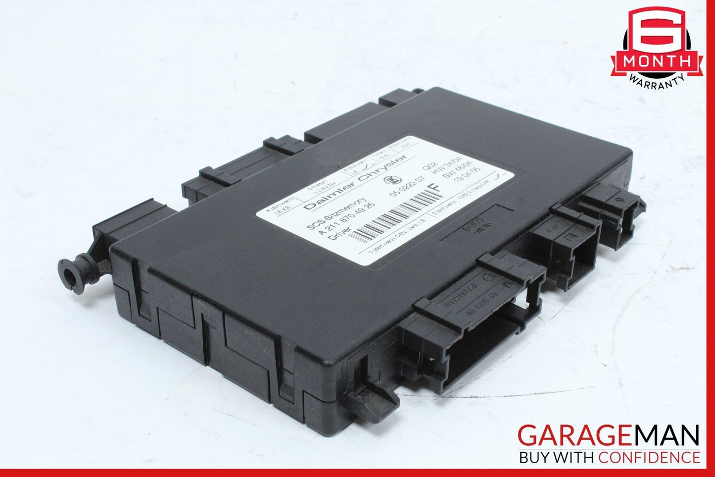 03-12 Mercedes W164 ML500 R350 GL350 Front Left Seat Control Module OEM