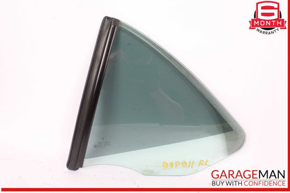 99-05 Porsche 911 996 Rear Left Driver Side Quarter Window Glass OEM