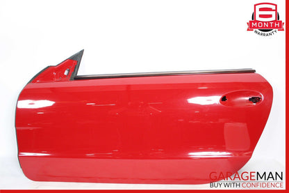 03-12 Mercedes R230 SL500 Front Left Side Exterior Door Shell Frame Panel Red