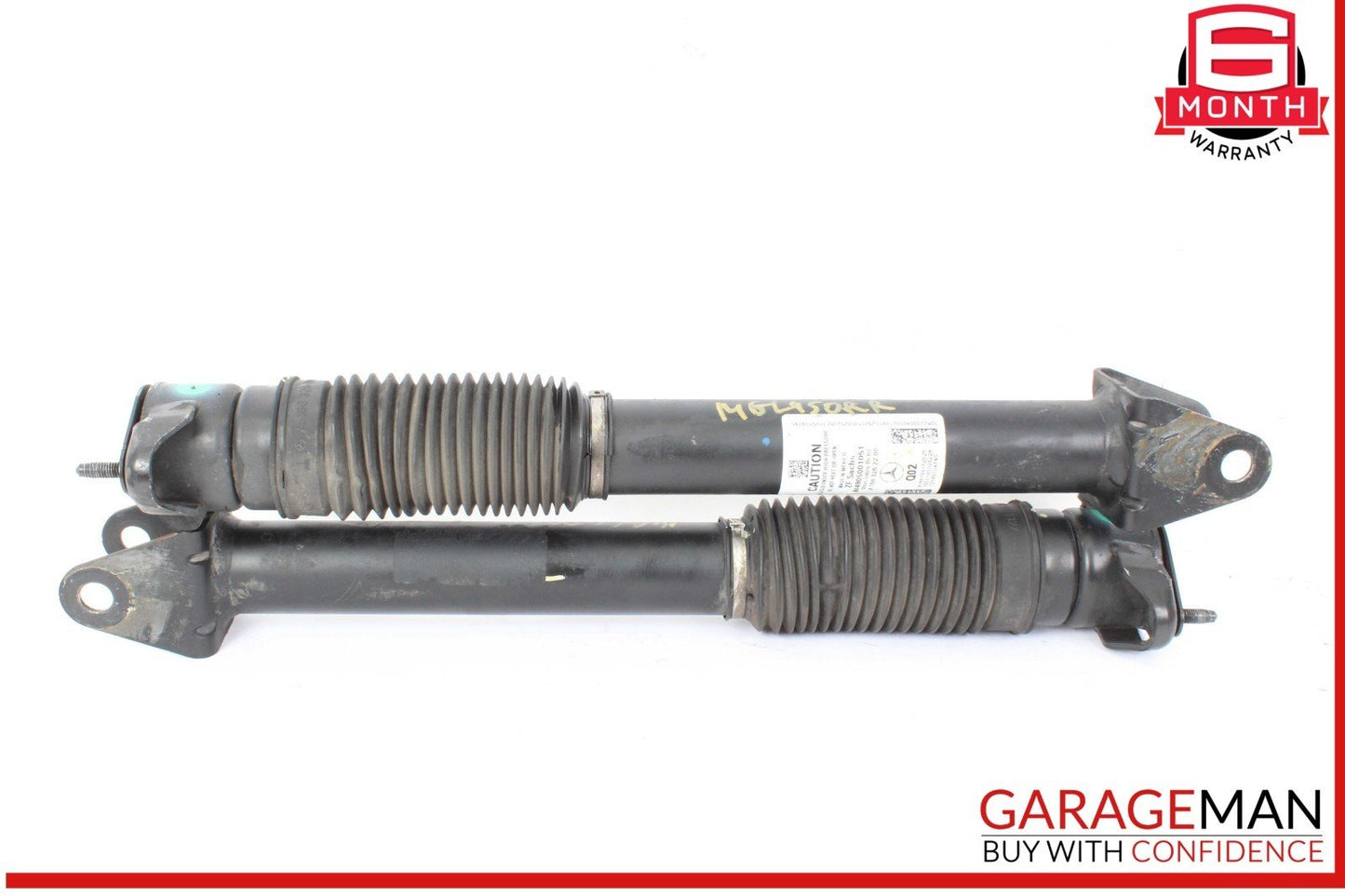 12-16 Mercedes X166 GL450 4MATIC Rear Left And Right Side Shock Strut Set OEM