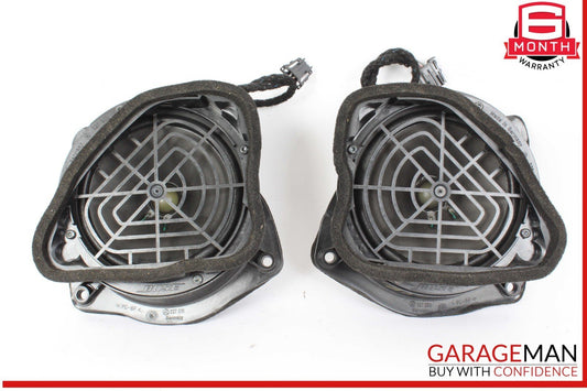 97-04 Mercedes R170 SLK320 Front Right & Left Side Door Sound Speaker Set OEM