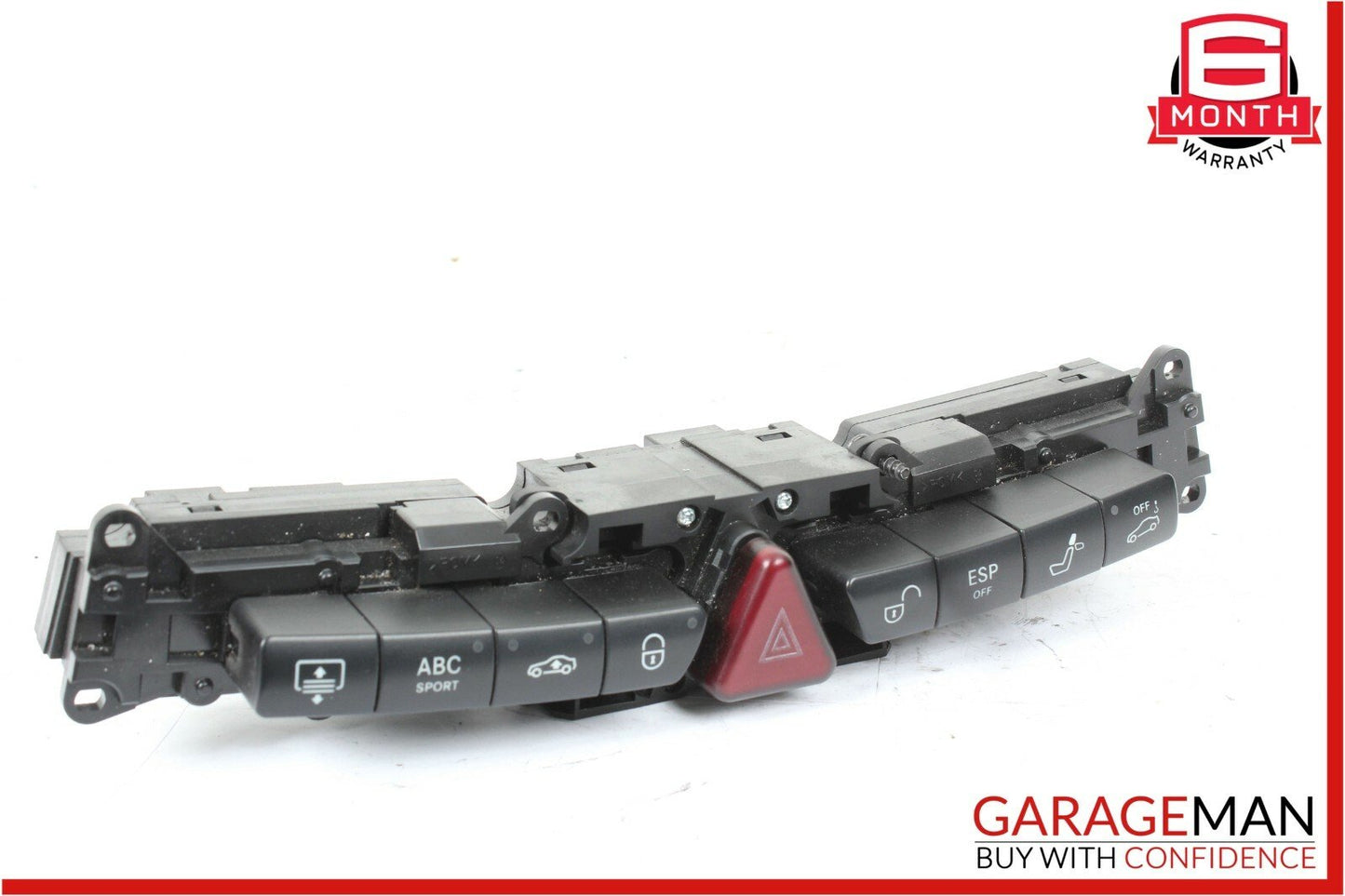 03-06 Mercedes W220 S55 Center Dashboard Control Switch  2208216558 OEM