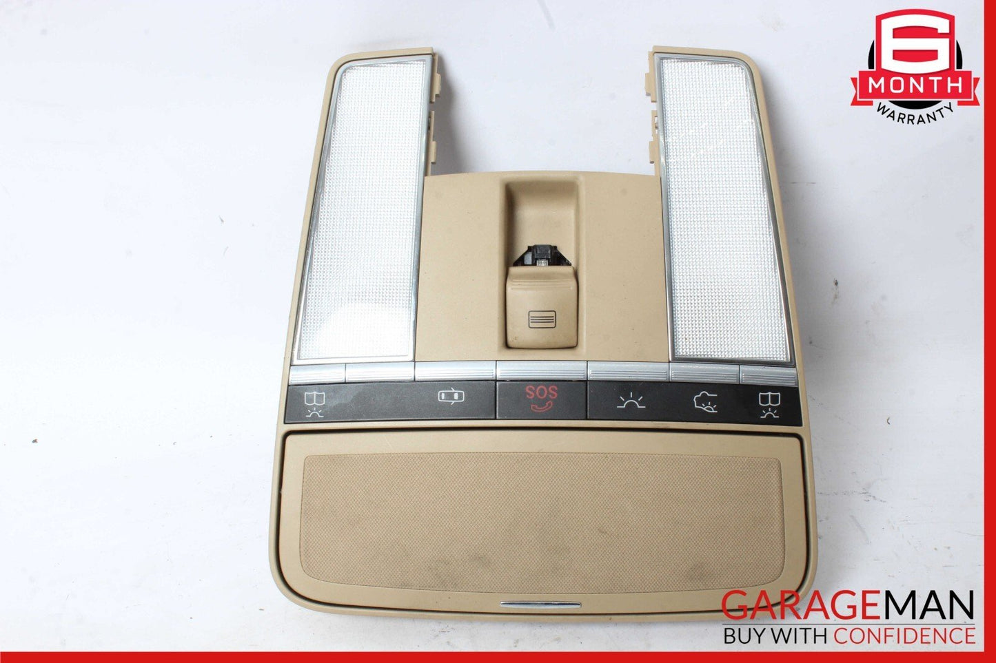07-10 Mercedes W216 CL550 S550 Upper Overhead Dome Light Sunroof Control OEM