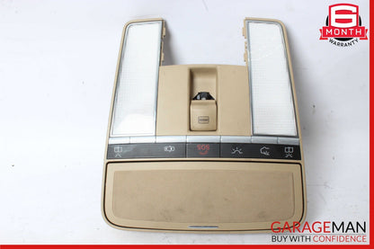 07-10 Mercedes W216 CL550 S550 Upper Overhead Dome Light Sunroof Control OEM