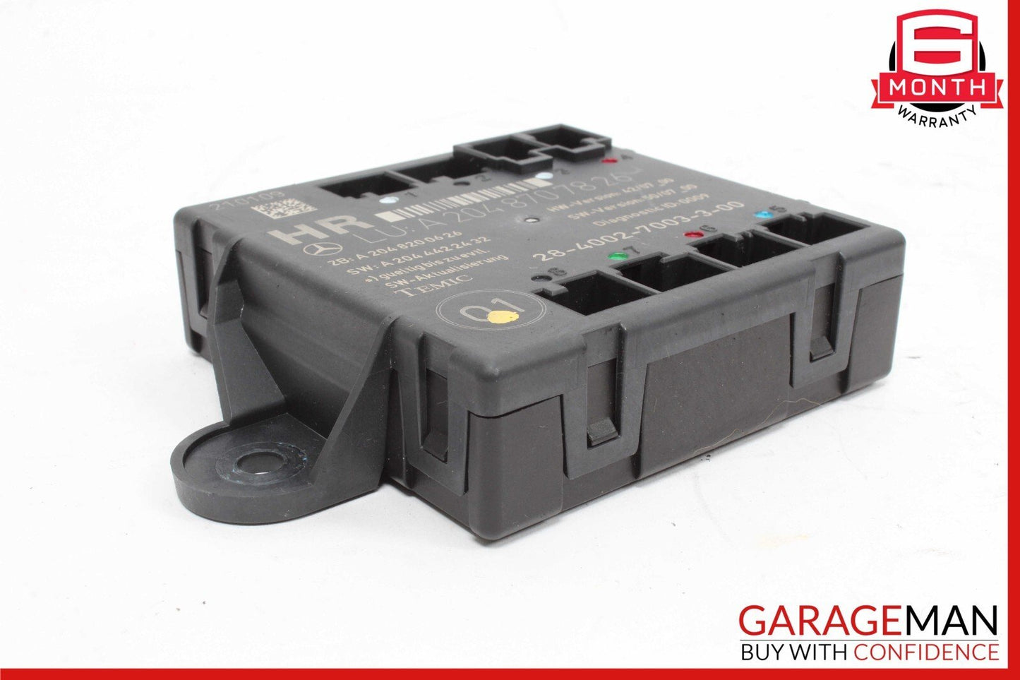 08-18 Mercedes W204 C300 C63 AMG Rear Right Side Door Control Module Unit OEM