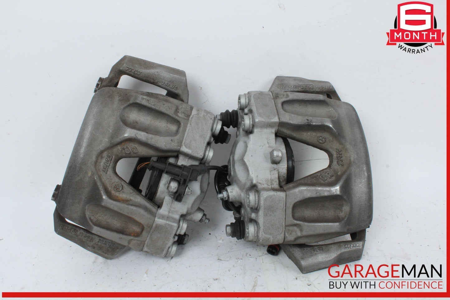 10-18 Mercedes W212 E350 Front Brake Calipers Left and Right Set Of 2 Pc