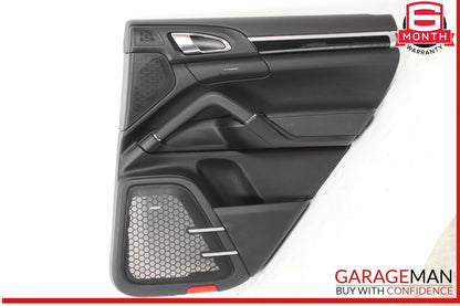 11-18 Porsche Cayenne 958 Rear Right Interior Door Panel Trim Cover OEM