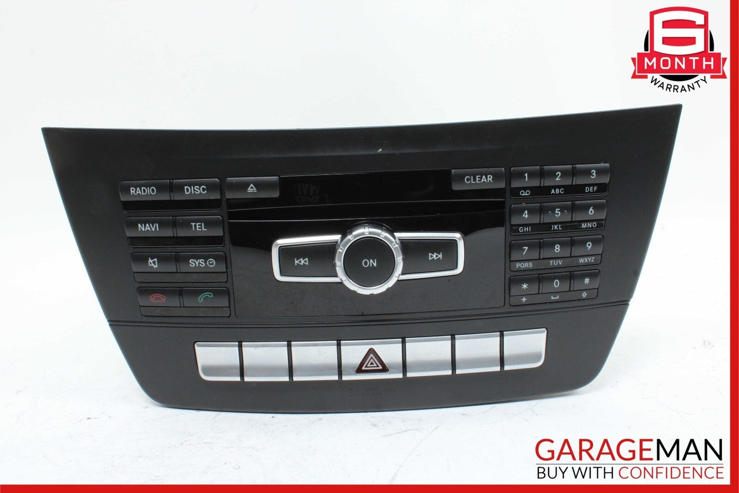 12-14 Mercedes W204 C250 C300 C63 Navigation Comand Head Unit DVD CD Radio Audio