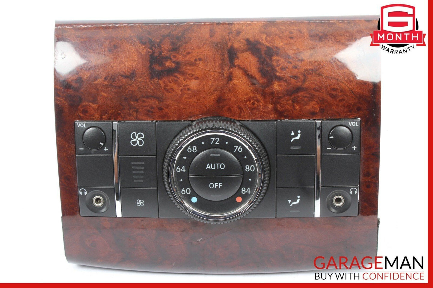06-09 Mercedes W251 R320 R350 Rear Center Console A/C AC Heater Switch Panel OEM