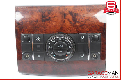 06-09 Mercedes W251 R320 R350 Rear Center Console A/C AC Heater Switch Panel OEM