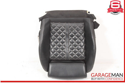 13-18 Audi S6 Front Right Lower Bottom Seat Cushion Black OEM
