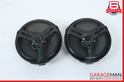 08-11 Mercedes W204 C300 Rear Right & Left Side Door Sound Speakers Set OEM