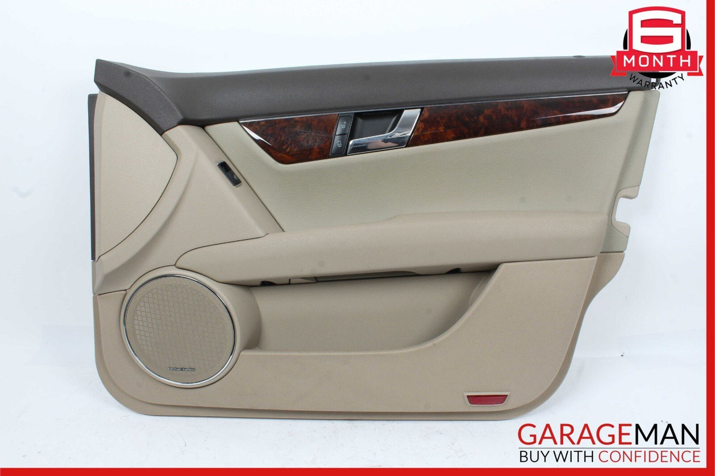 08-14 Mercedes W204 C300 C350 Sedan Front Right Side Interior Door Panel OEM