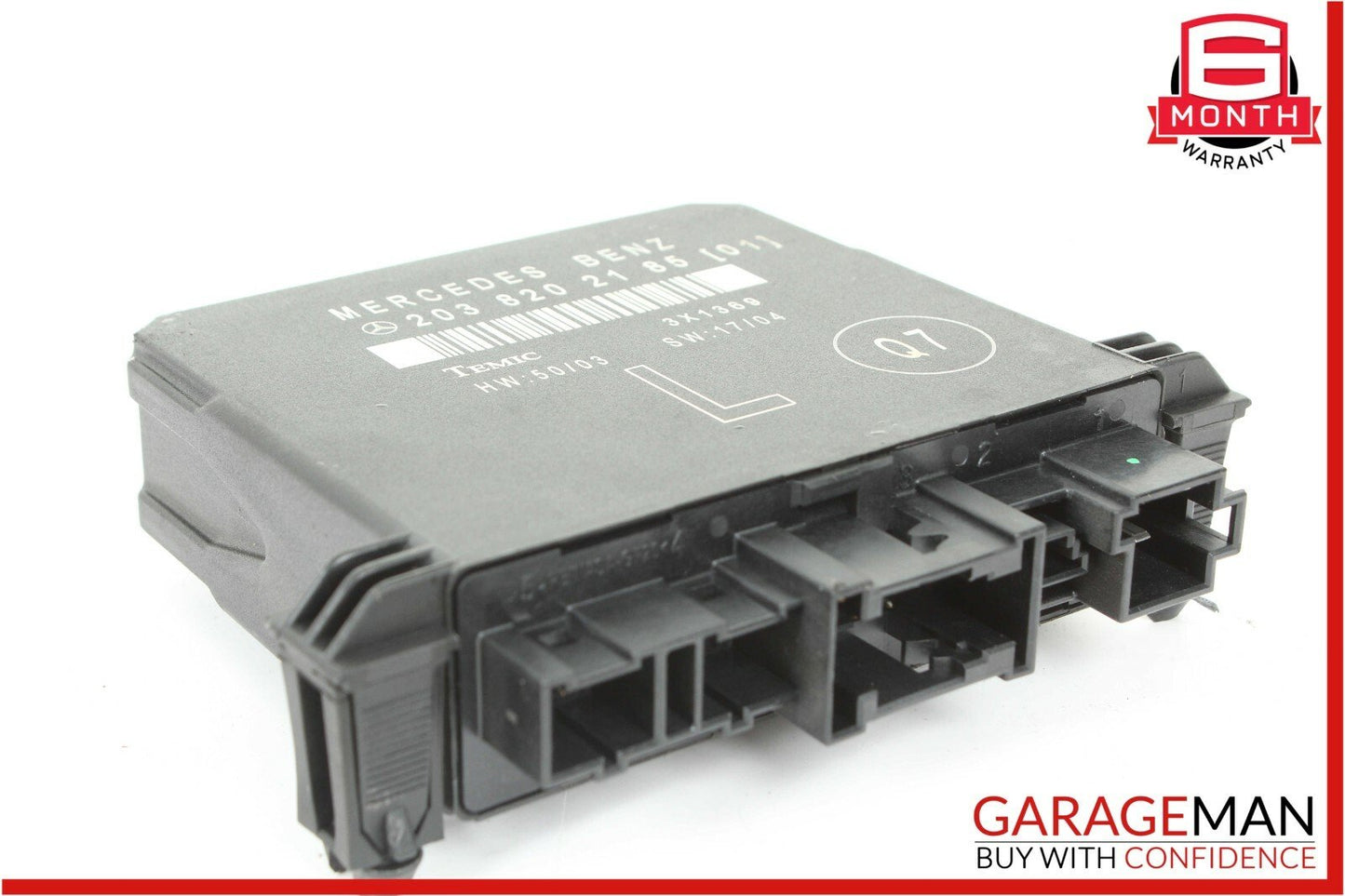 01-07 Mercedes W203 C230 Rear Left Side Door Computer Control Module Unit