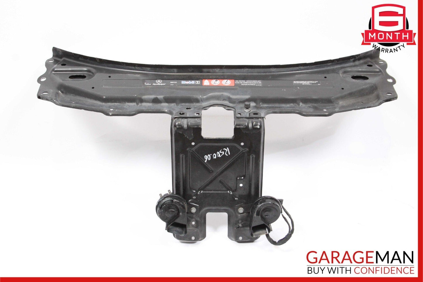 06-10 Mercedes W251 R350 R500 Front Upper Radiator Core Support Tie Bracket Bar