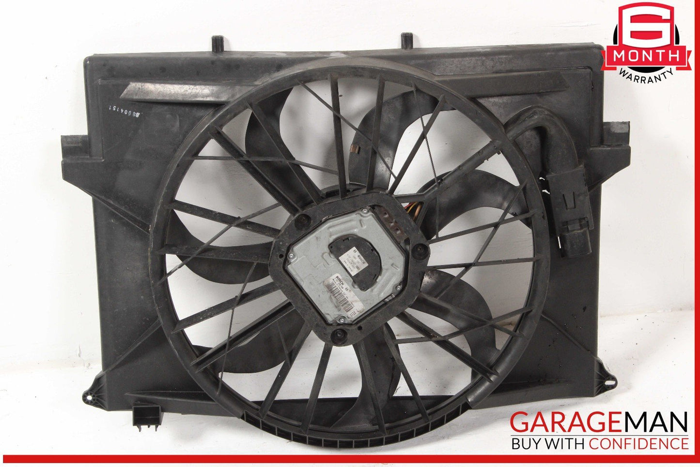 03-12 Mercedes R230 SL550 Engine Motor Cooling Radiator Fan Assembly OEM