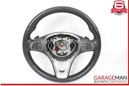 18-20 Mercedes X253 GLC350e Front Left Side Steering Wheel w/ Paddle Shifters