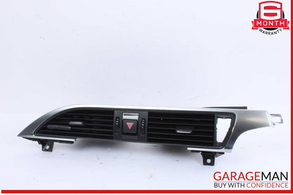 12-18 Audi A6 Front Center Dash Dashboard AC A/C Air Vent w/ Hazard Light OEM