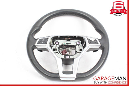 12-16 Mercedes R172 SLK250 SLK300 SLK350 Driving Steering Wheel Black OEM