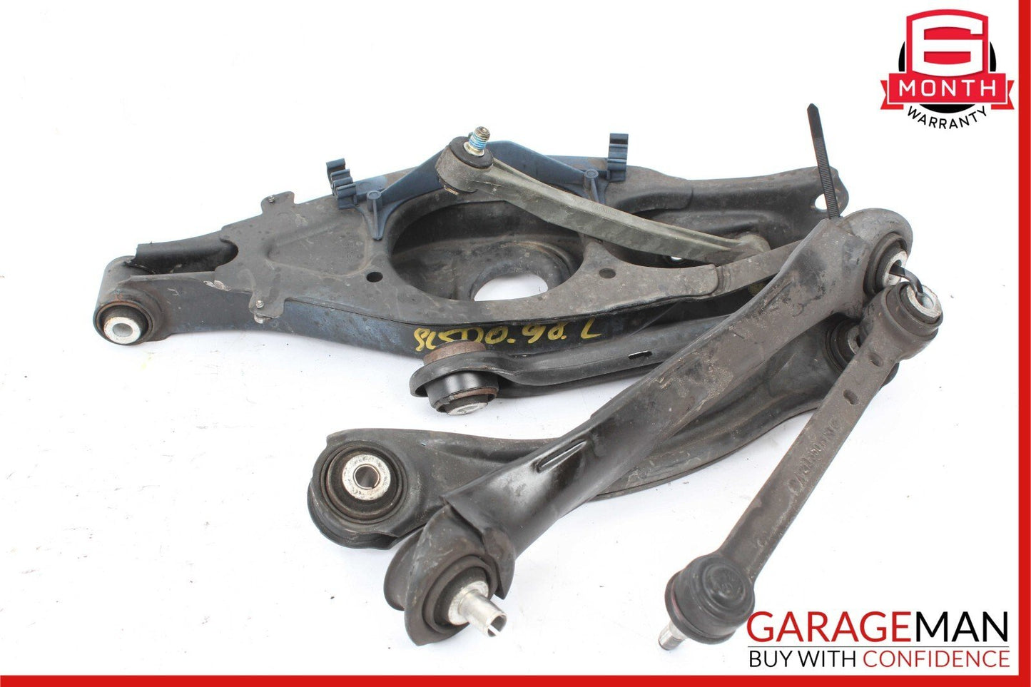 90-02 Mercedes R129 SL500 300SL Rear Left Driver Side Wheel Control Arm Set OEM