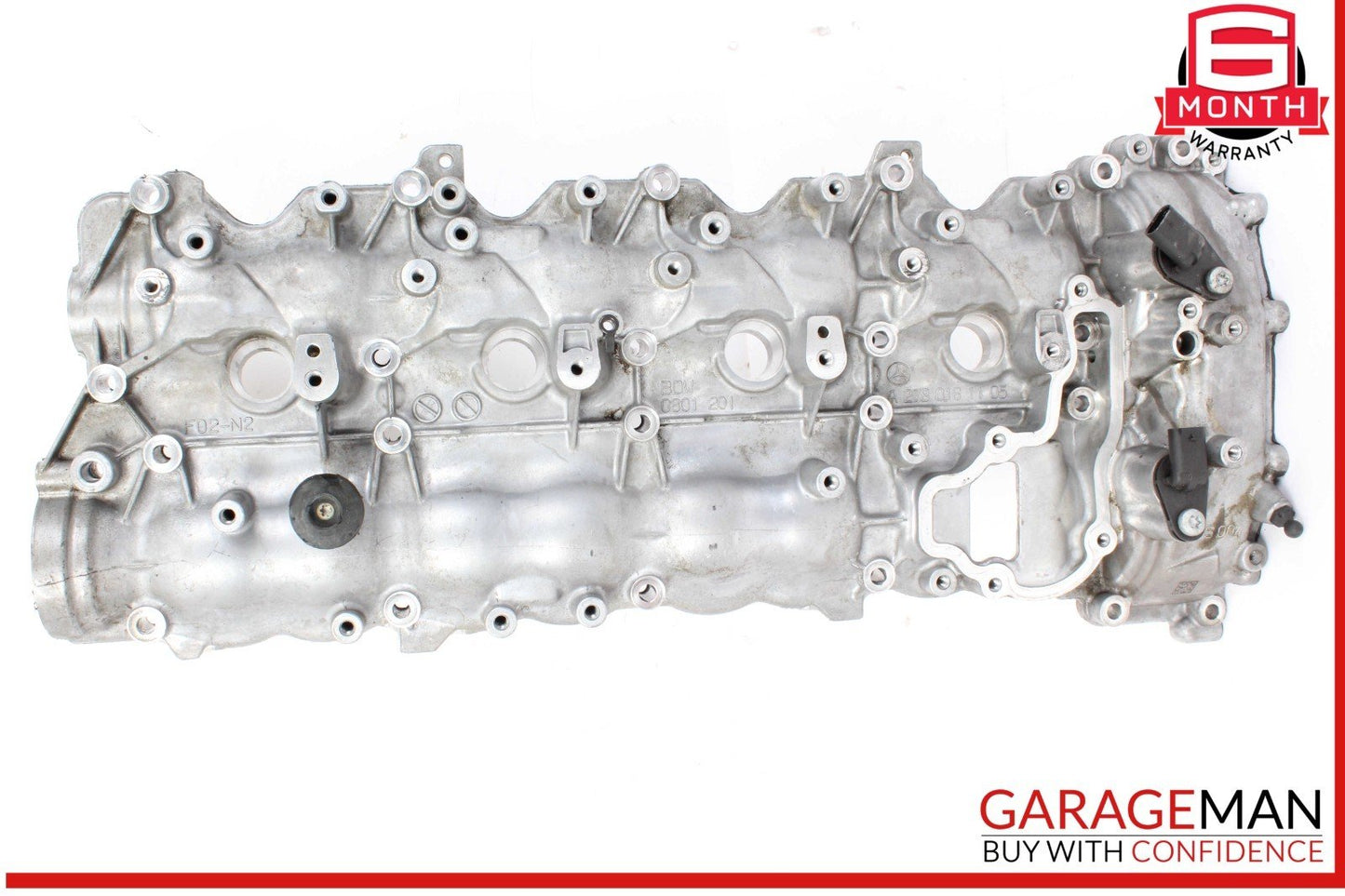 11-20 Mercedes X166 GL450 4MATIC S550 Left Side Engine Cylinder Head Valve Cover