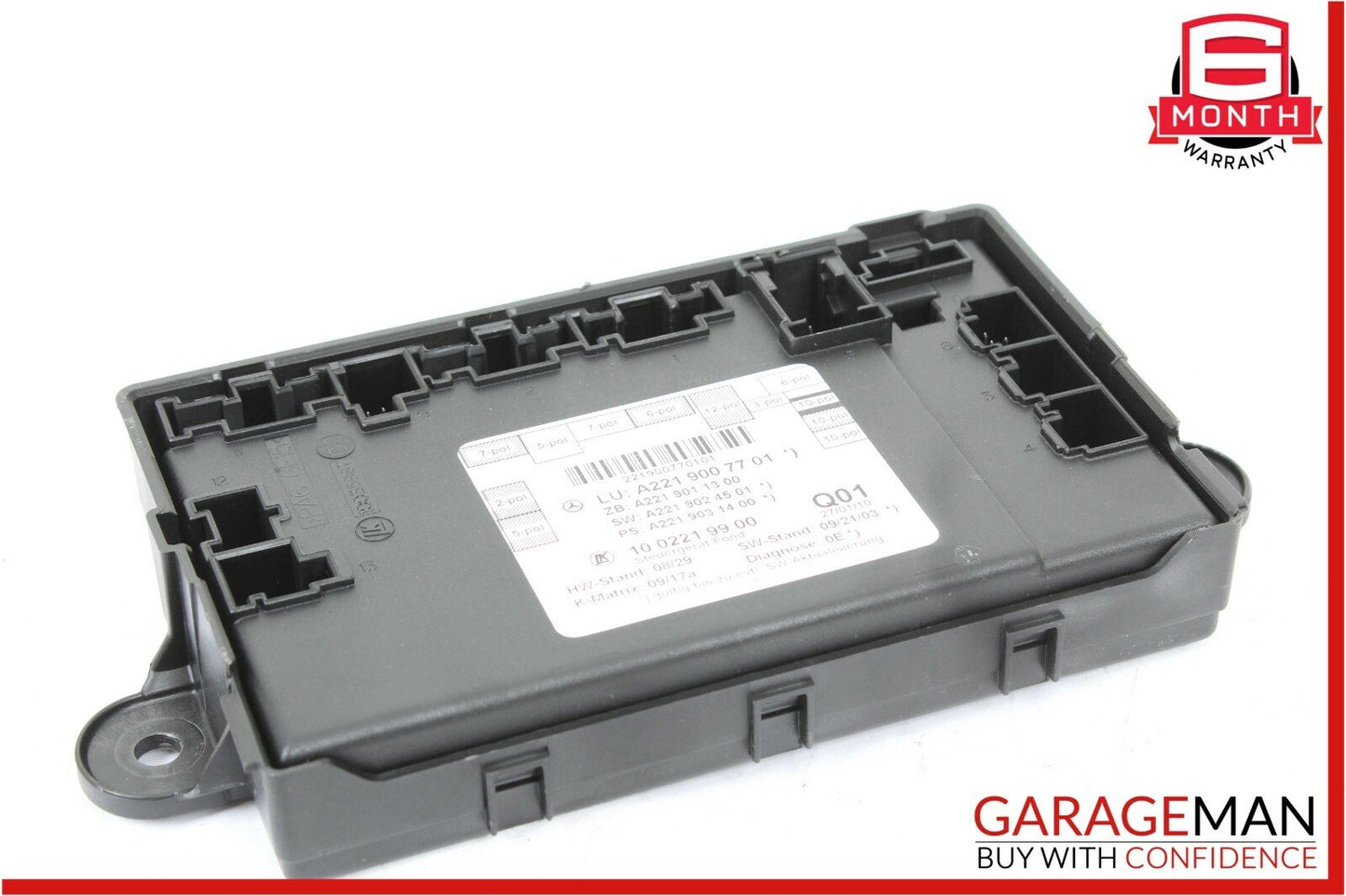 10-13 Mercedes W221 S550 S63 AMG Rear Right or Left Side Door Control Module OEM