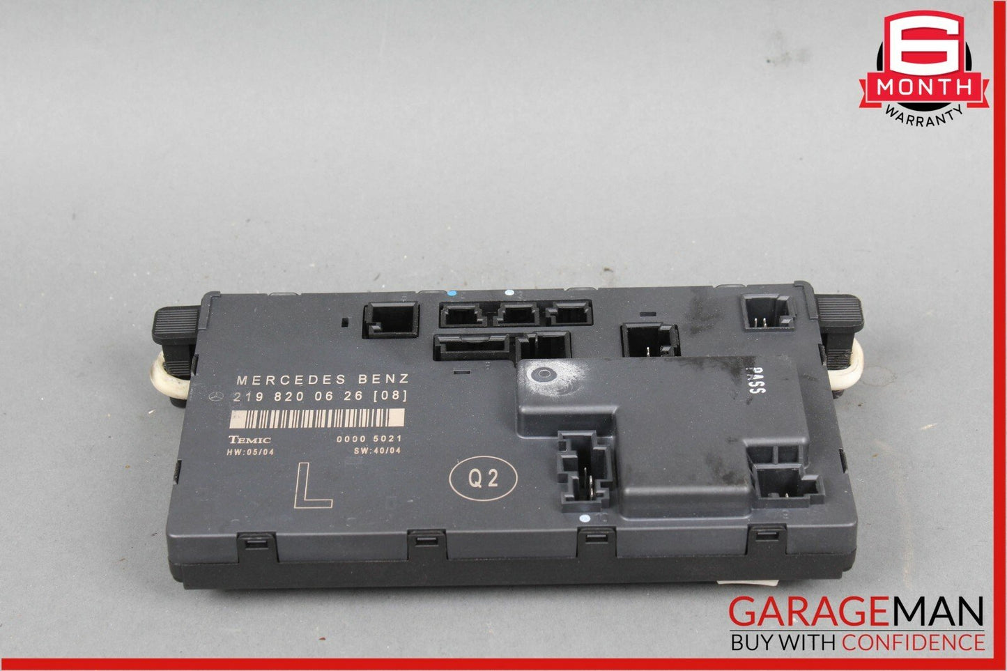 06-11 Mercedes W219 CLS55 AMG Front Left Driver Side Door Control Module OEM