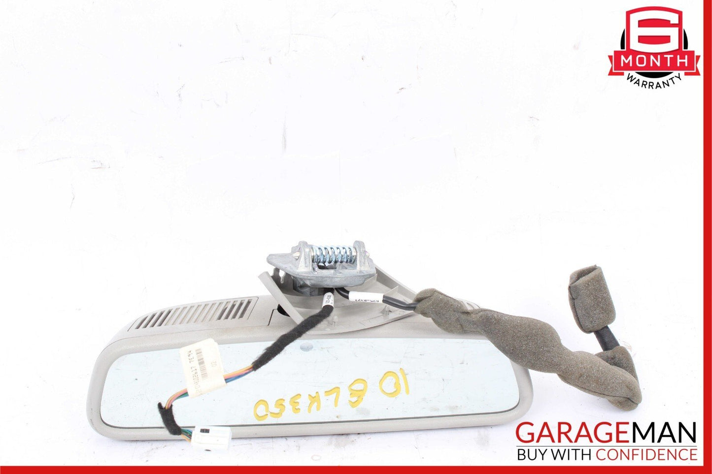 10-16 Mercedes X204 GLK350 C250 Front Interior Rear View Mirror Assembly Gray