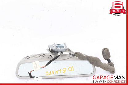 10-16 Mercedes X204 GLK350 C250 Front Interior Rear View Mirror Assembly Gray