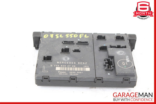 03-12 Mercedes R230 SL500 SL55 AMG SL550 Door Control Module Left Side OEM