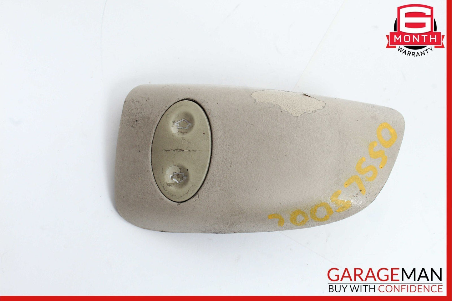 03-08 Mercedes R230 SL500 Front Left Side Backrest Recline Switch Panel Beige