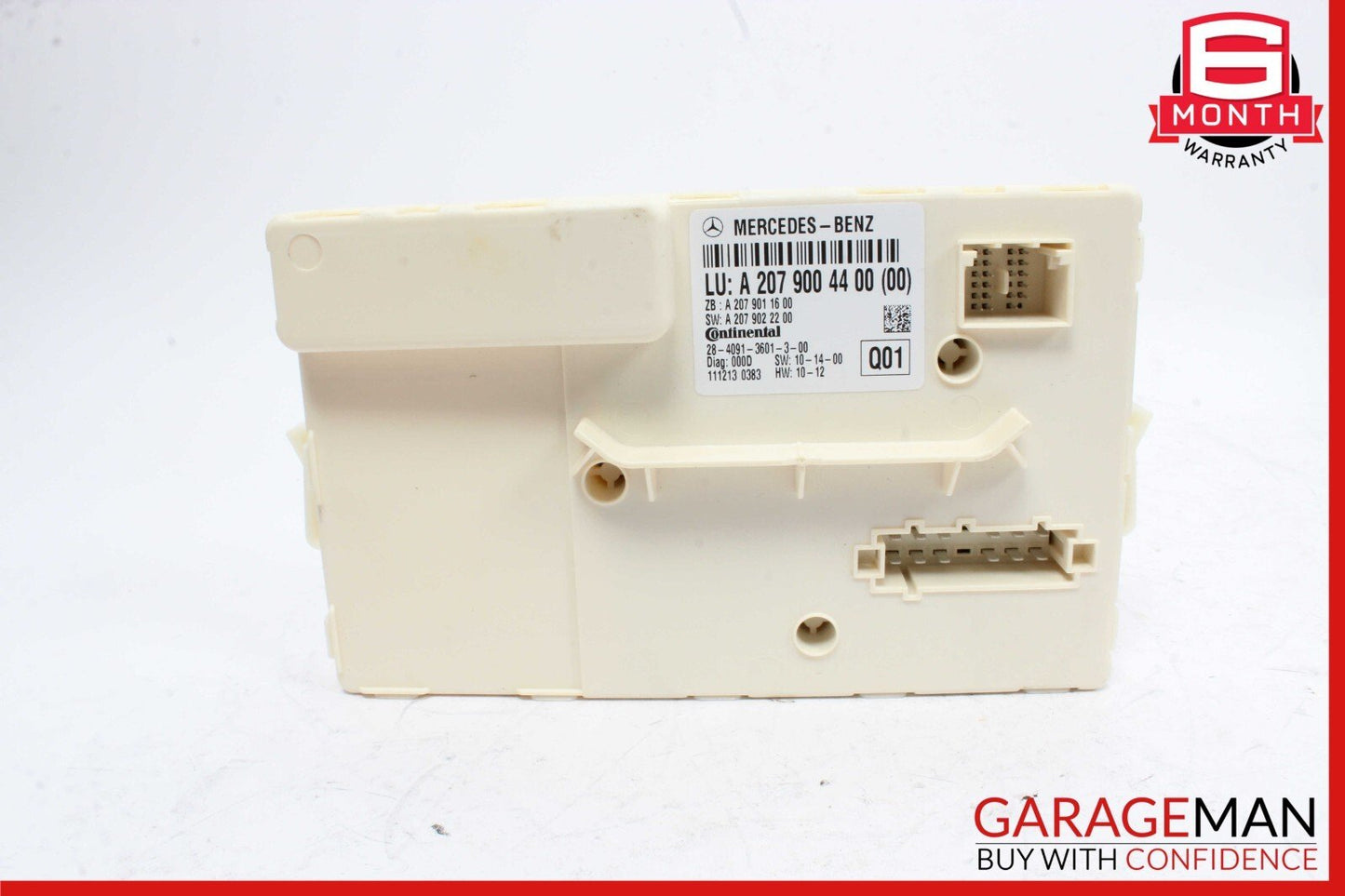 10-17 Mercedes W207 E400 E350 Coupe Rear Window Regulator Control Module Unit