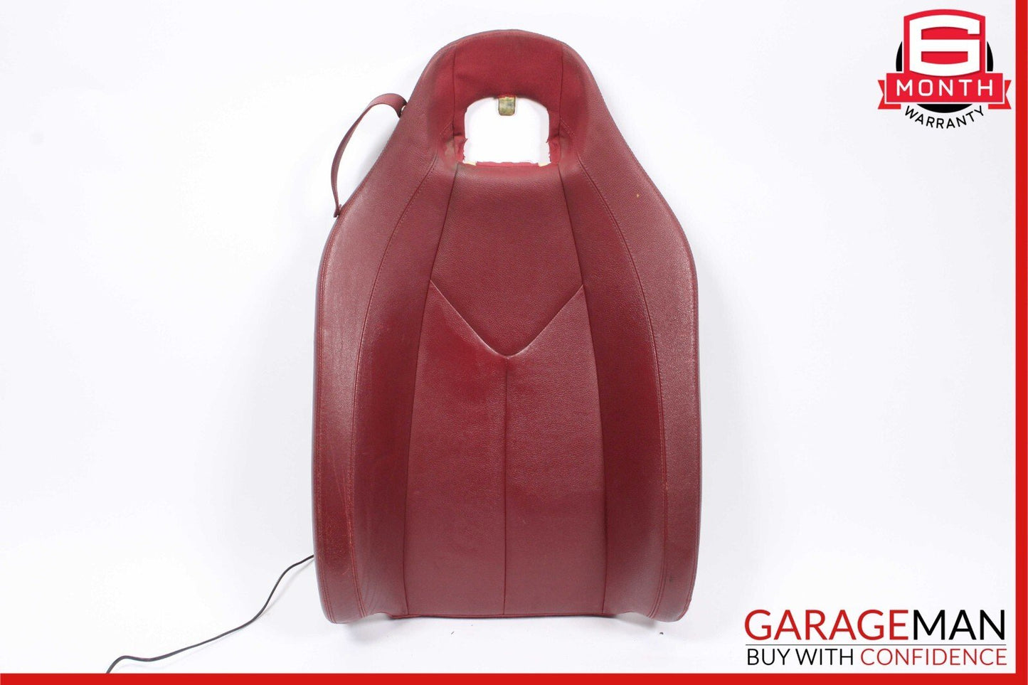 05-11 Mercedes R171 SLK280 Front Right Side Top Upper Seat Cushion Cover Red