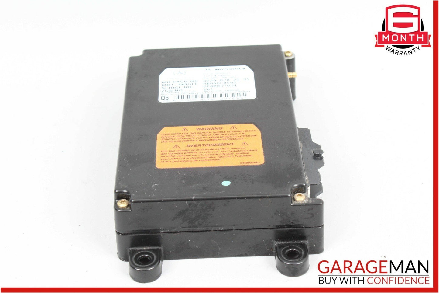 98-05 Mercedes W163 ML320 Telephone Bluetooth Voice Control Module OEM